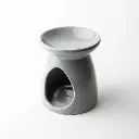 Ceramic Wax Burner Grey 02